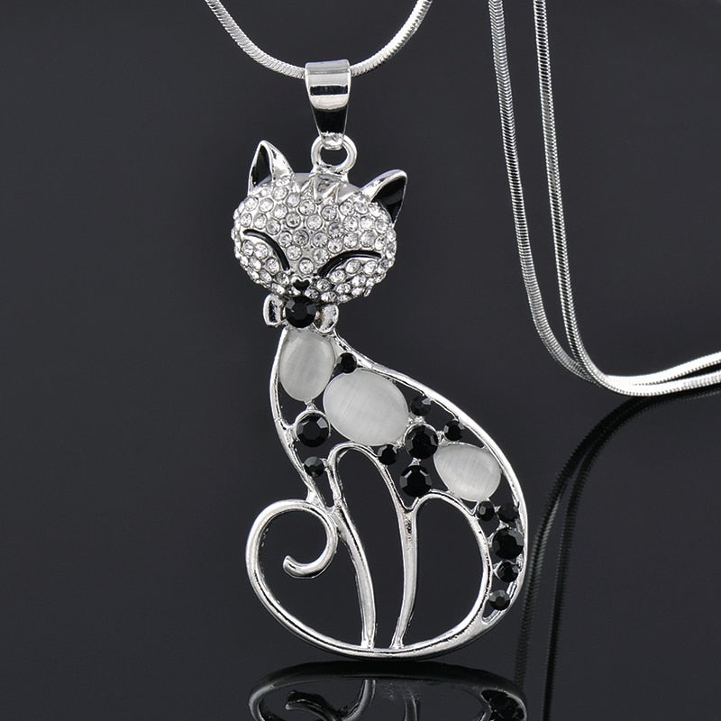 Collana Gatti dell’Amore in Argento Sterling