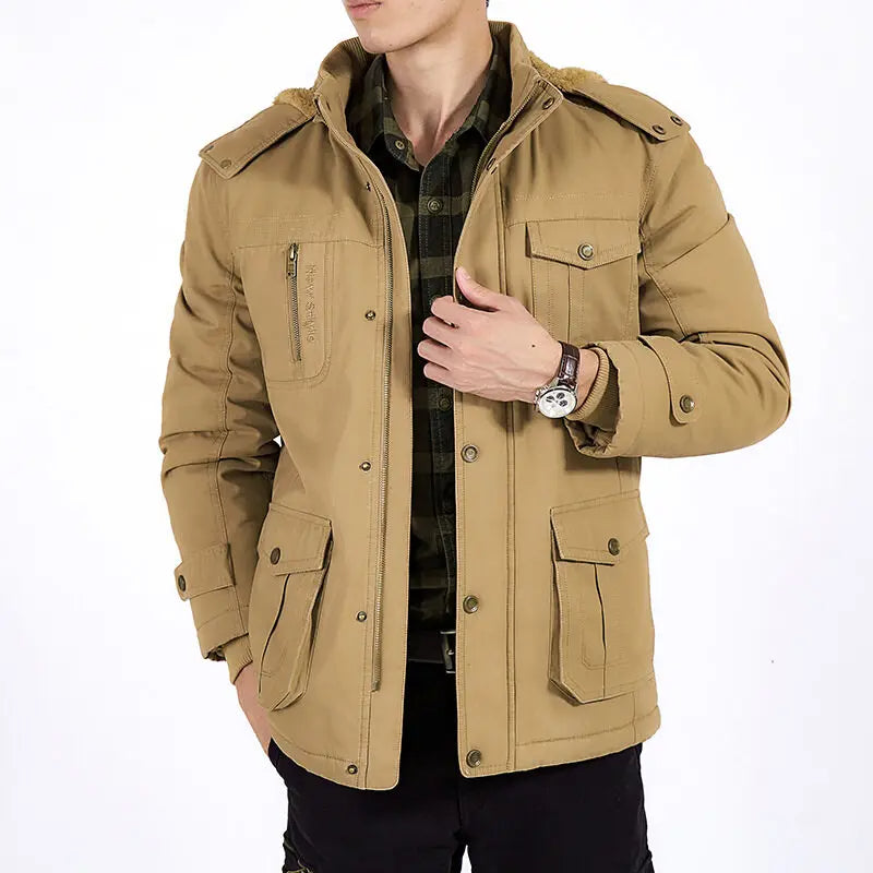 Elegant Padded Bomber Jacket